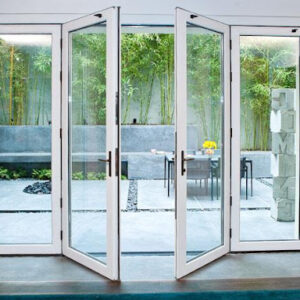 Cửa Đi Mở Quay 4 Cánh Nhôm Xingfa