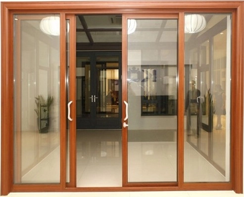 Cửa Đi Mở Trượt 2 Cánh Nhôm Xingfa