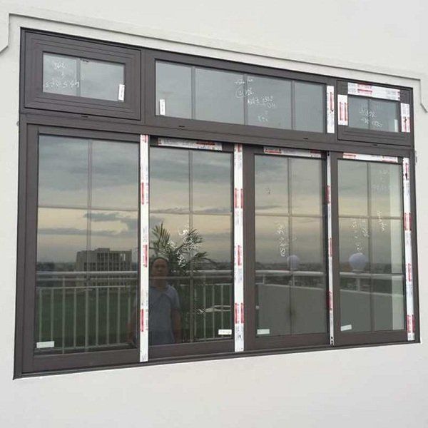 Cửa Sổ Mở Lùa 4 Cánh Nhôm Xingfa