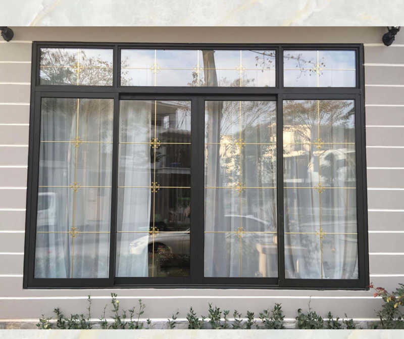 Cửa Sổ Mở Lùa 4 Cánh Nhôm Xingfa