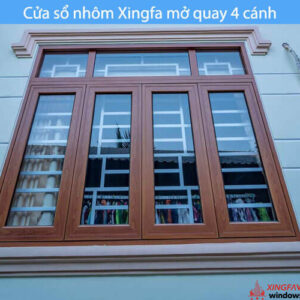 Alternative view of Cửa Sổ Nhôm Xingfa Mở Quay 4 Cánh
