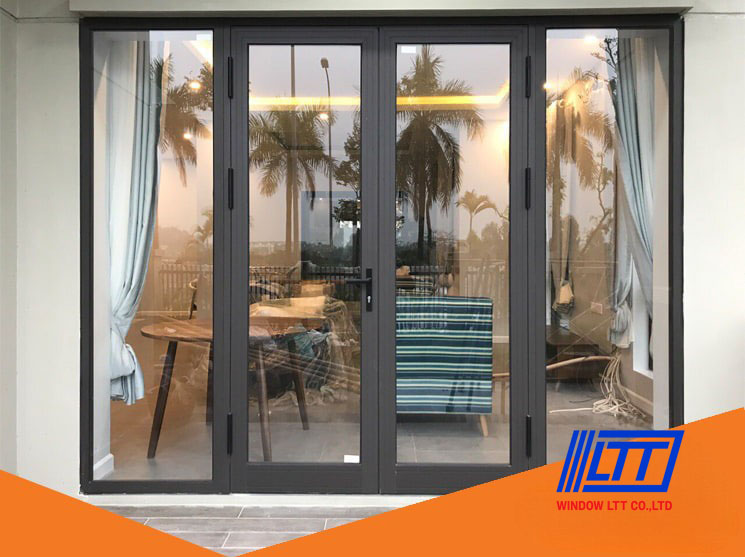 Cửa Đi Mở Quay 2 Cánh Nhôm Xingfa