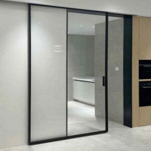 Alternative view of Cửa nhôm Slim Cover 2 cánh lùa không rung lắc