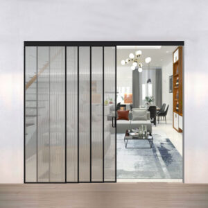 CỬA NHÔM SLIM COVER LÙA 4 CÁNH – GỌN GÀNG, HIỆN ĐẠI, TỐI ƯU KHÔNG GIAN